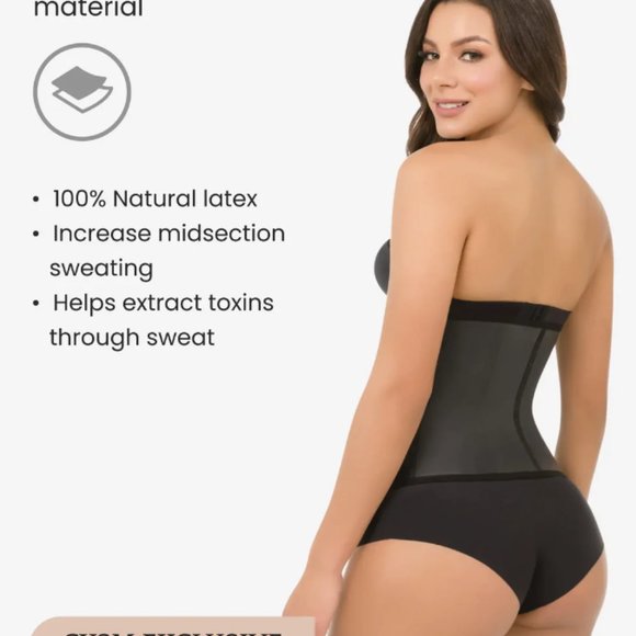 NWT Slimming Thermal Waist Cincher - 1332 style size 2XS - Picture 5 of 11